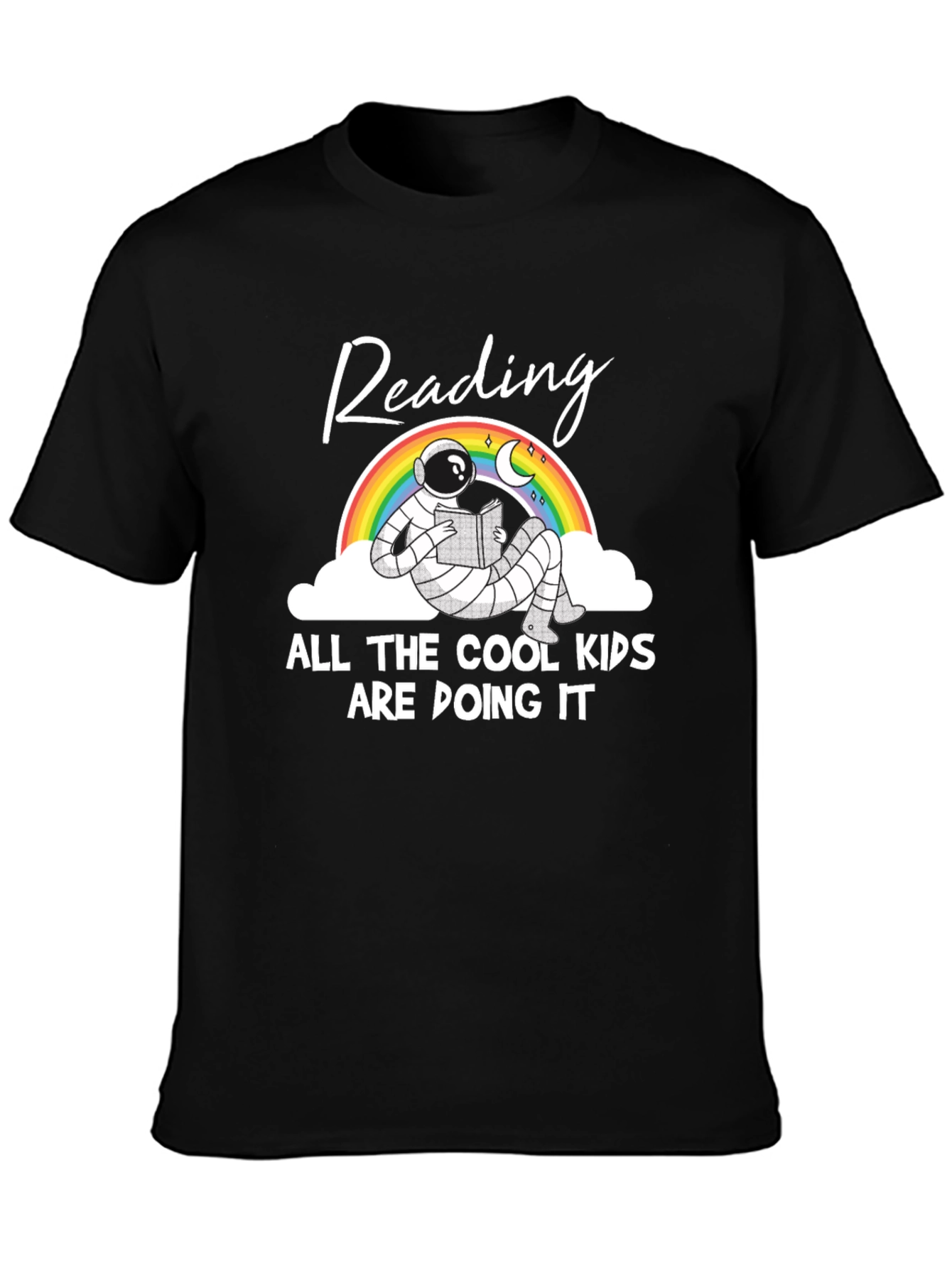 Reading Astronaut Graphic Tee