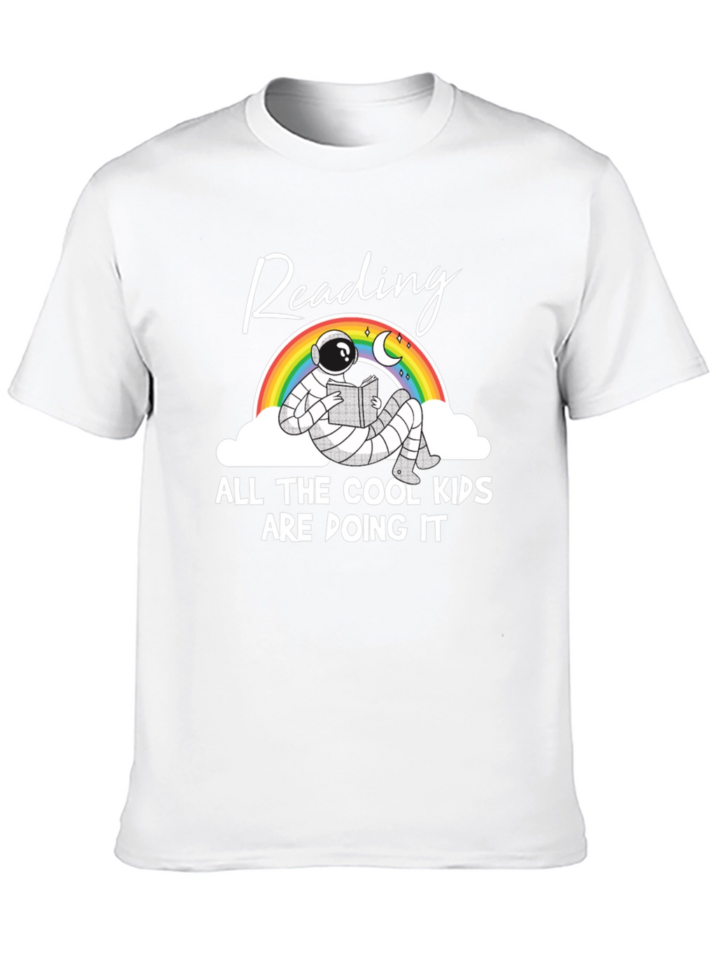 Reading Astronaut Graphic Tee