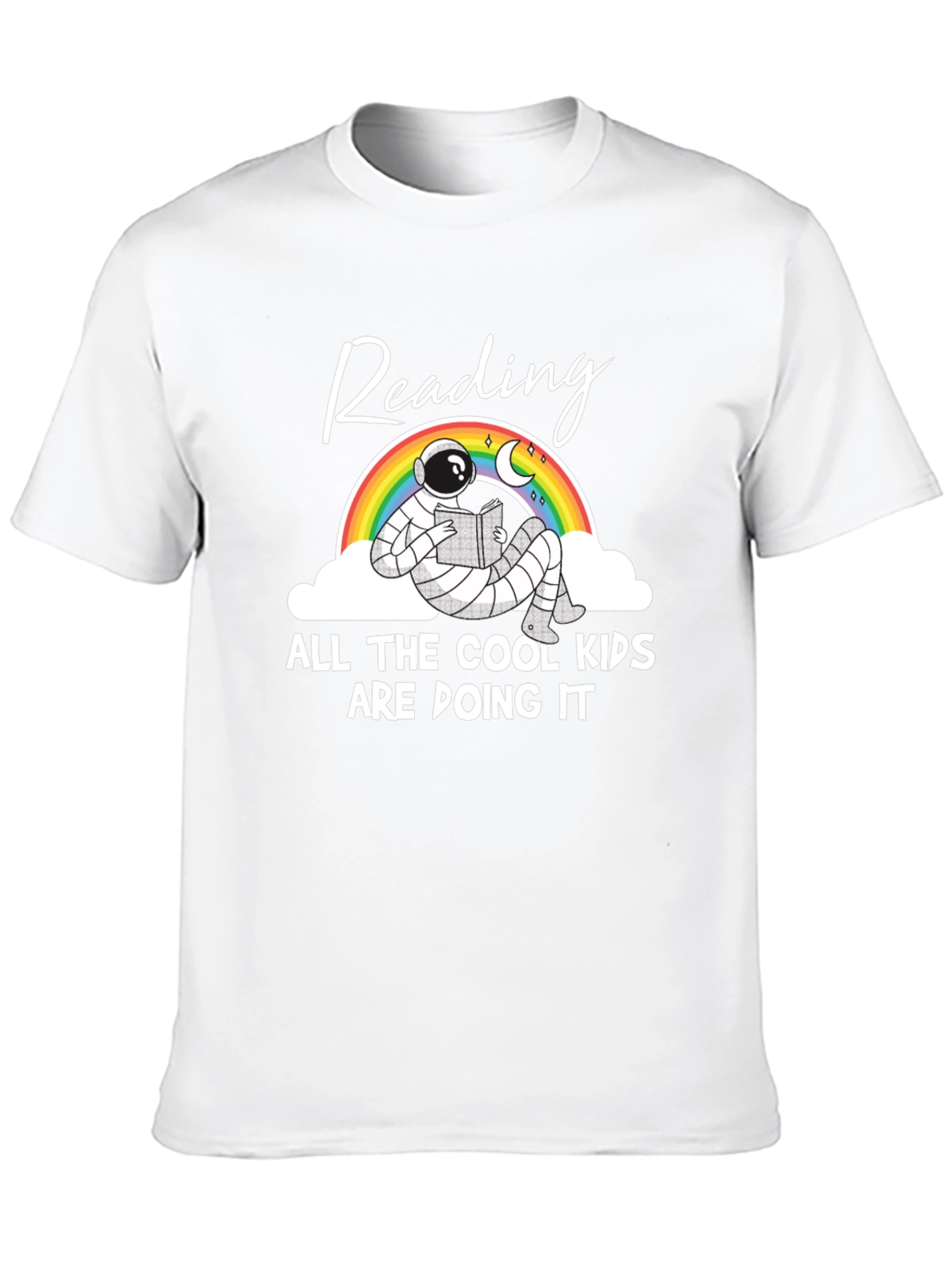 Reading Astronaut Graphic Tee