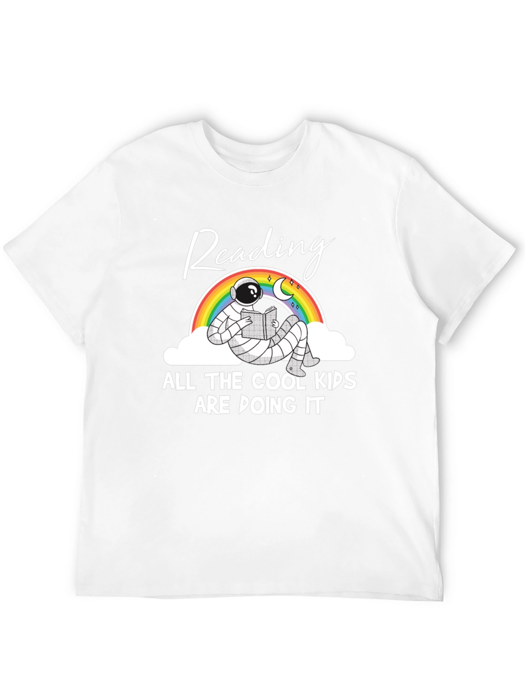 Reading Astronaut Graphic Tee