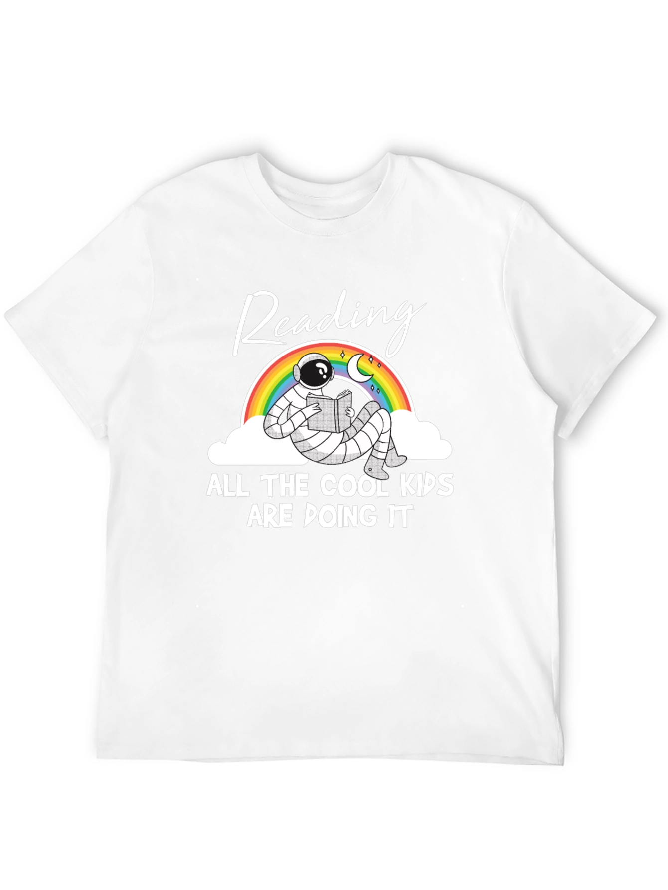 Reading Astronaut Graphic Tee