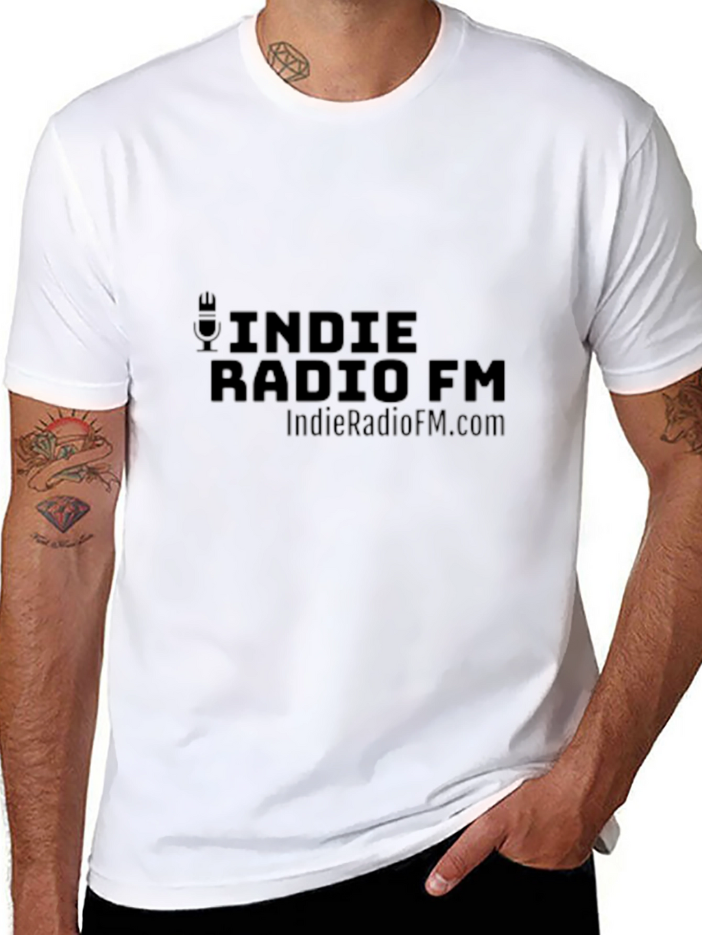Indie Radio FM Black T-Shirt