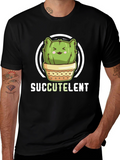 Succulent Cactus Graphic Tee