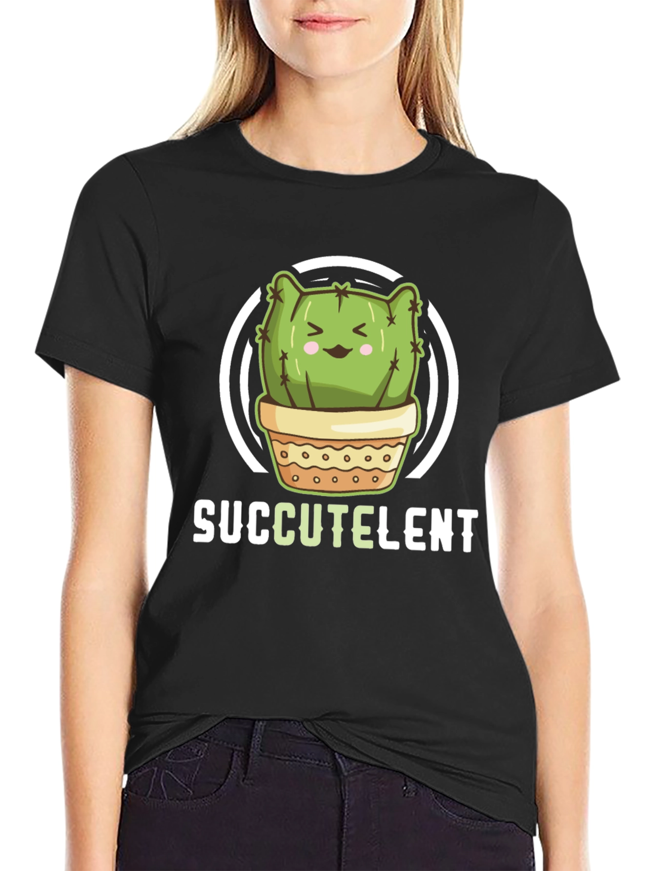 Succulent Cactus Graphic Tee