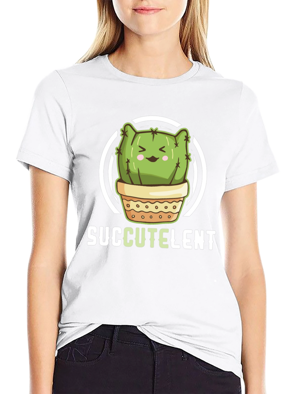 Succulent Cactus Graphic Tee
