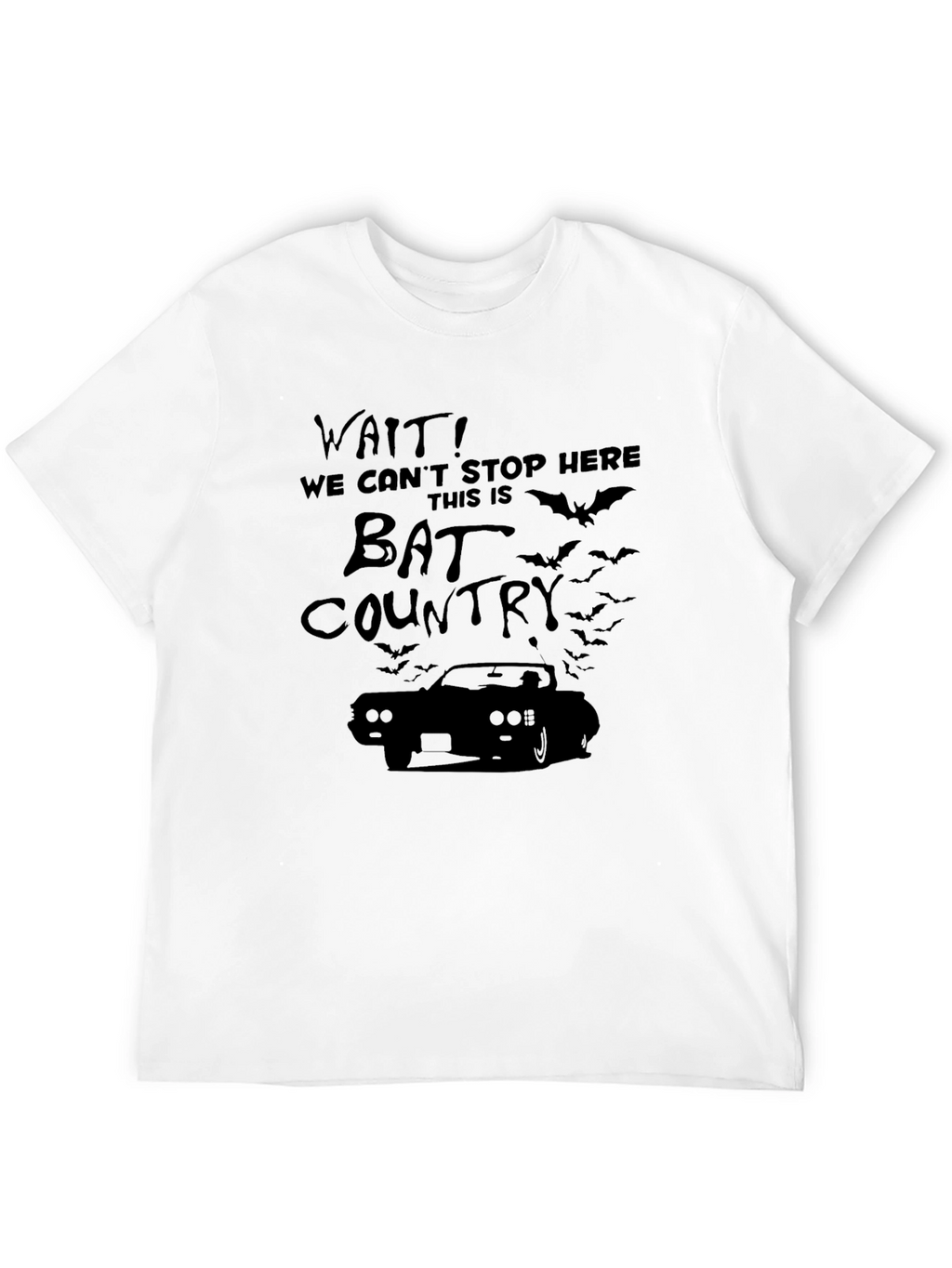 Bat Country Graphic Tee - Mens Black T-Shirt