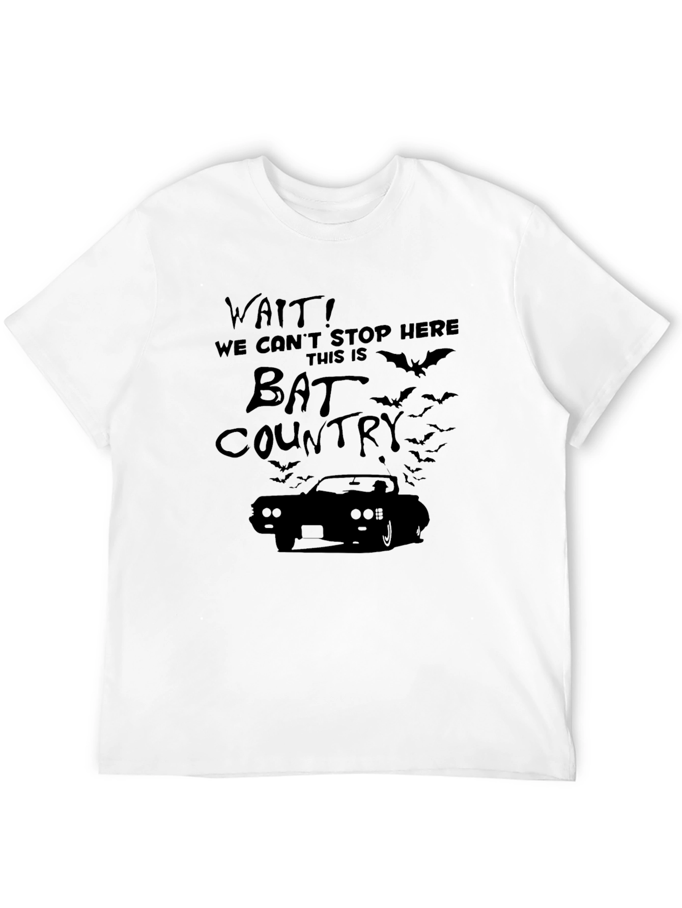 Bat Country Graphic Tee - Mens Black T-Shirt