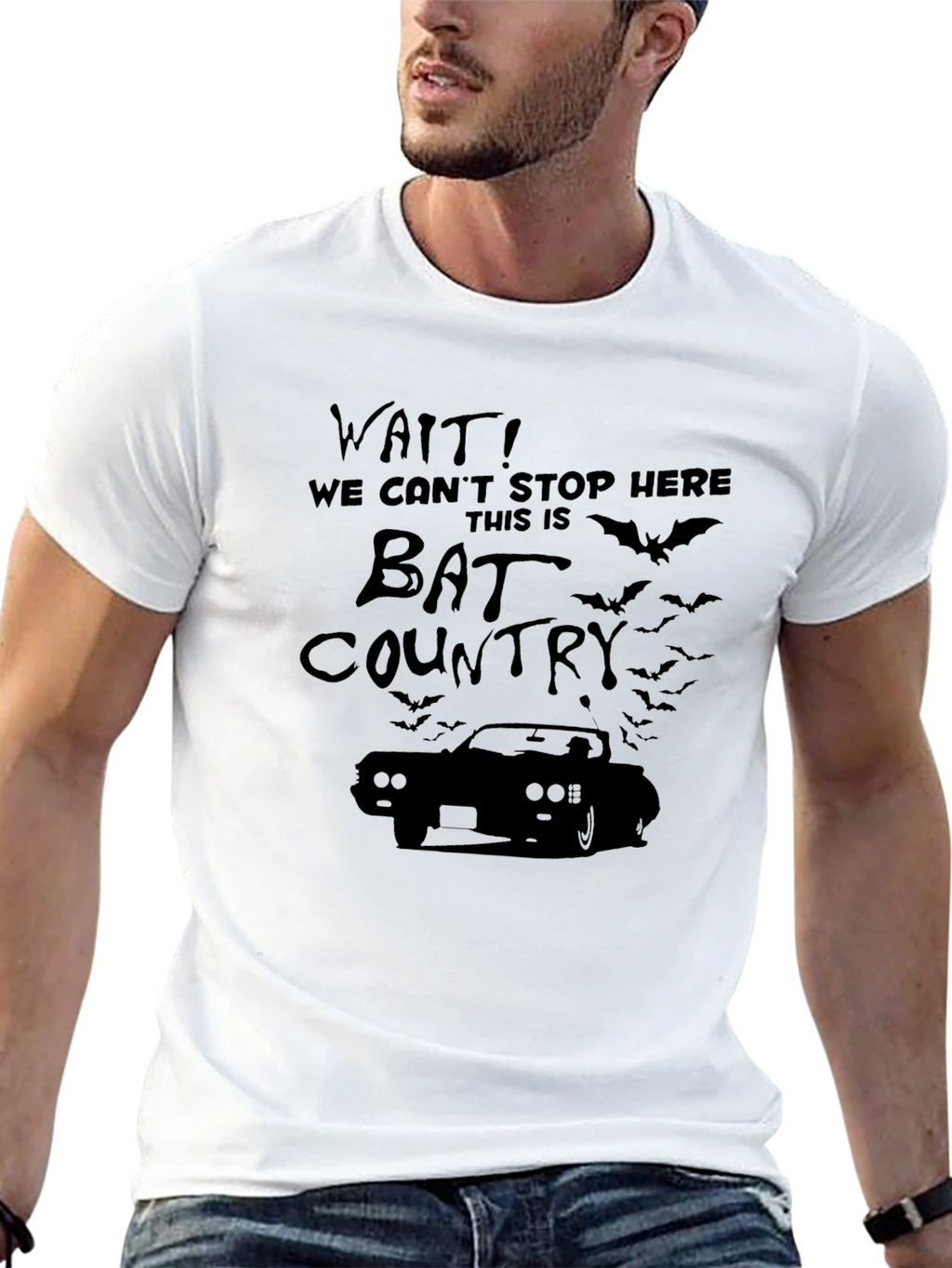Bat Country Graphic Tee - Mens Black T-Shirt