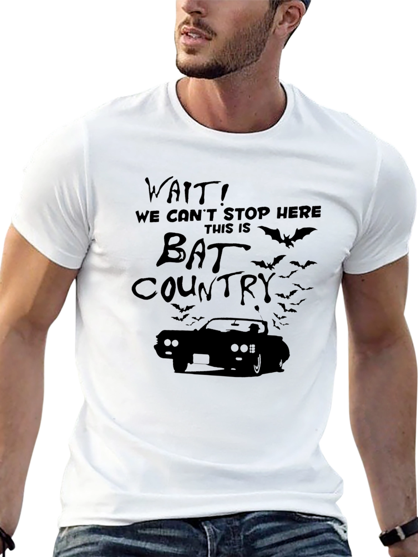 Bat Country Graphic Tee - Mens Black T-Shirt