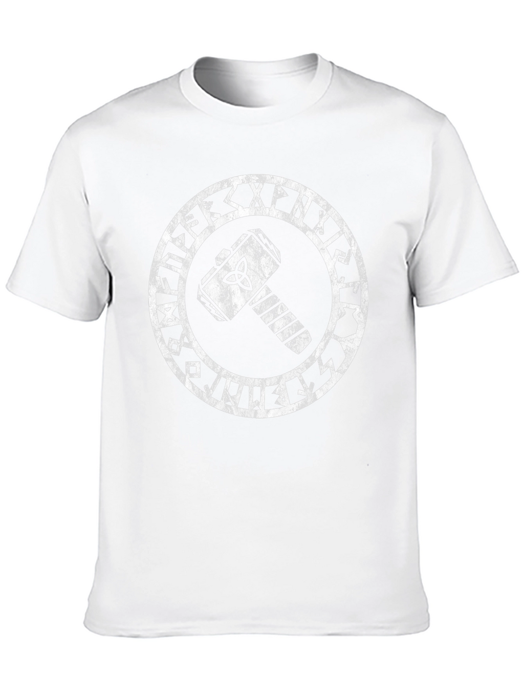 Norse Mythology Mjolnir Hammer Graphic Tee