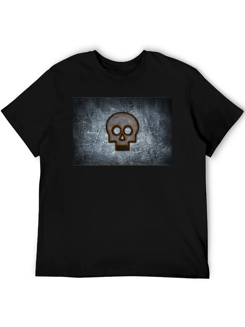 Skull Graphic Black T-Shirt - Grunge Style