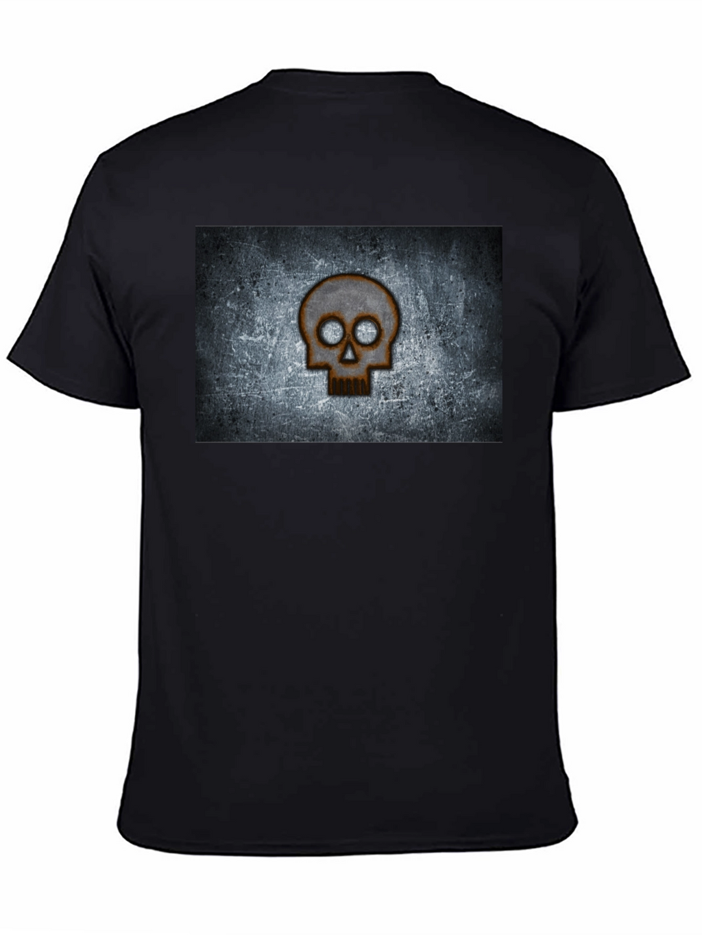 Skull Graphic Black T-Shirt - Grunge Style