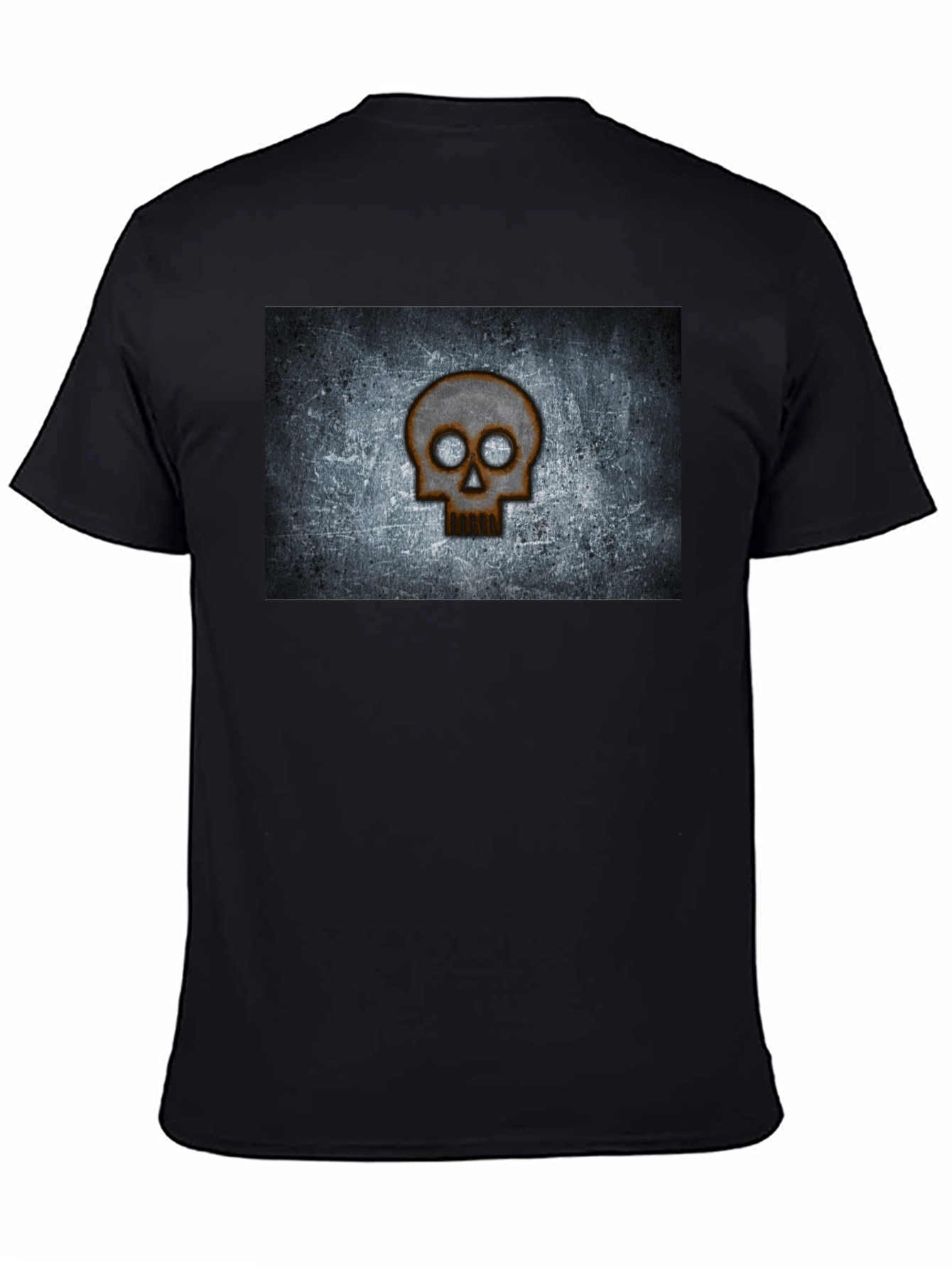 Skull Graphic Black T-Shirt - Grunge Style