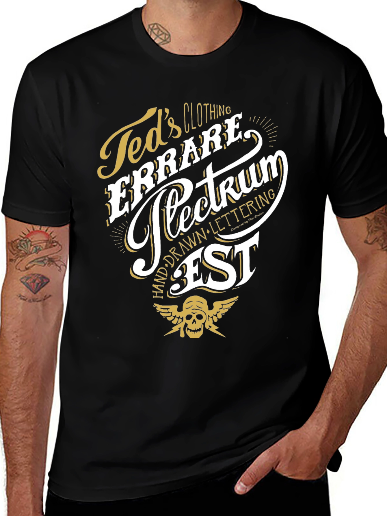 Teds Clothing Errare Electrum Tee