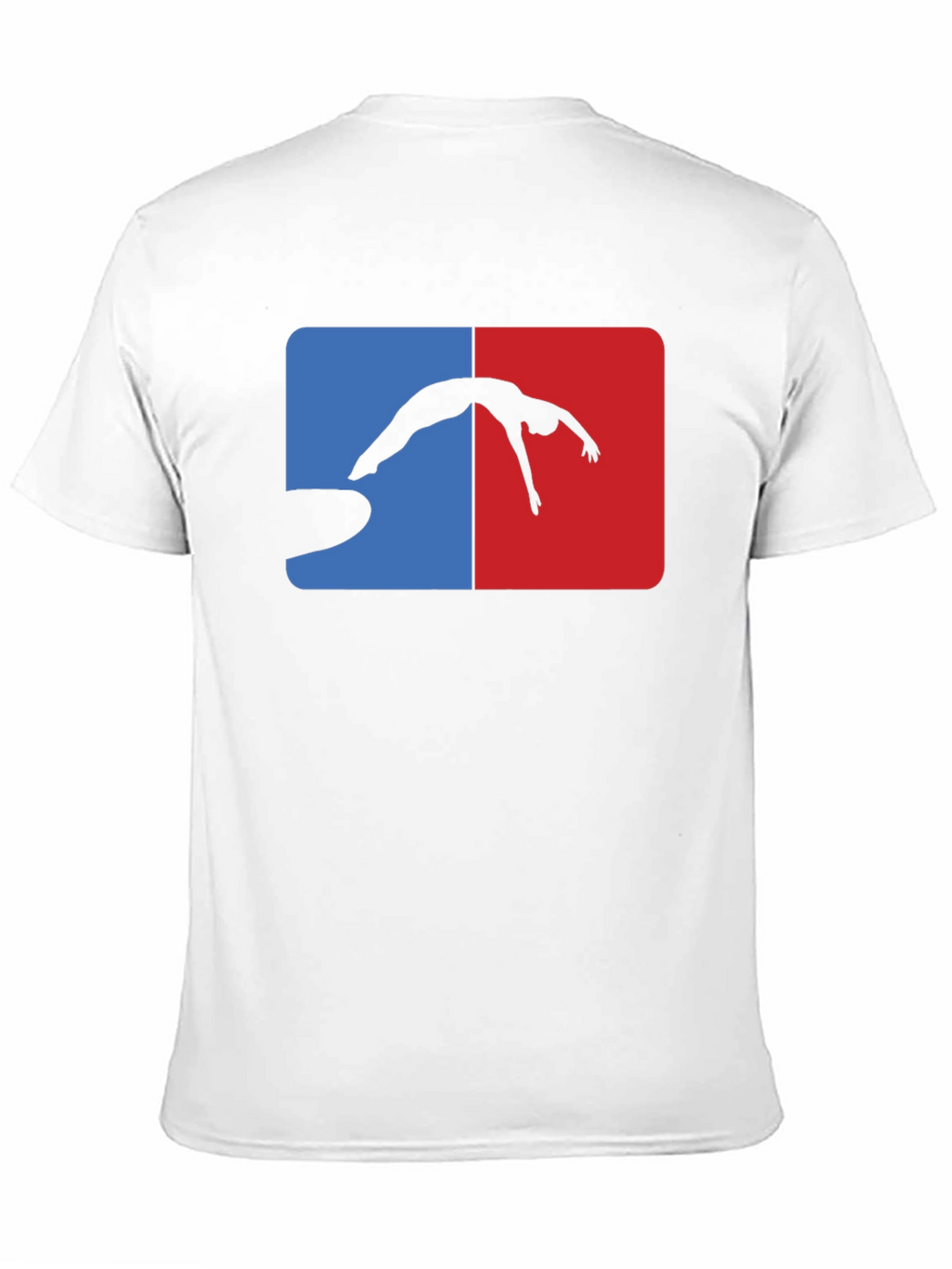 Cliff Diver Graphic Tee - Black Cotton T-Shirt