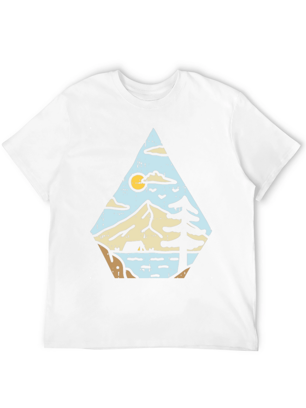 Outdoor Adventure Graphic Tee - Black