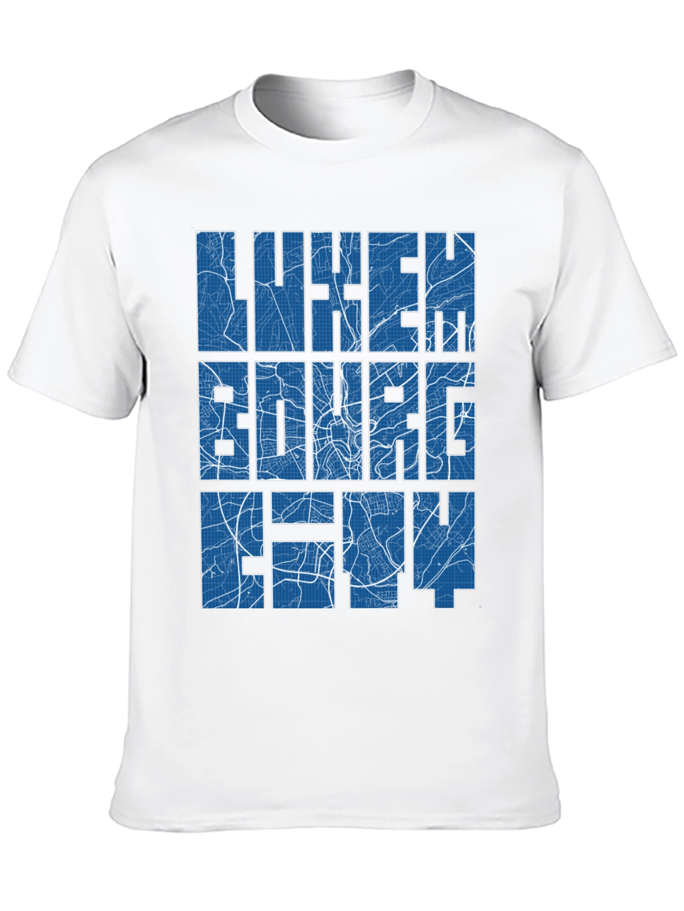 Luxembourg City Map T-Shirt - Unique Souvenir