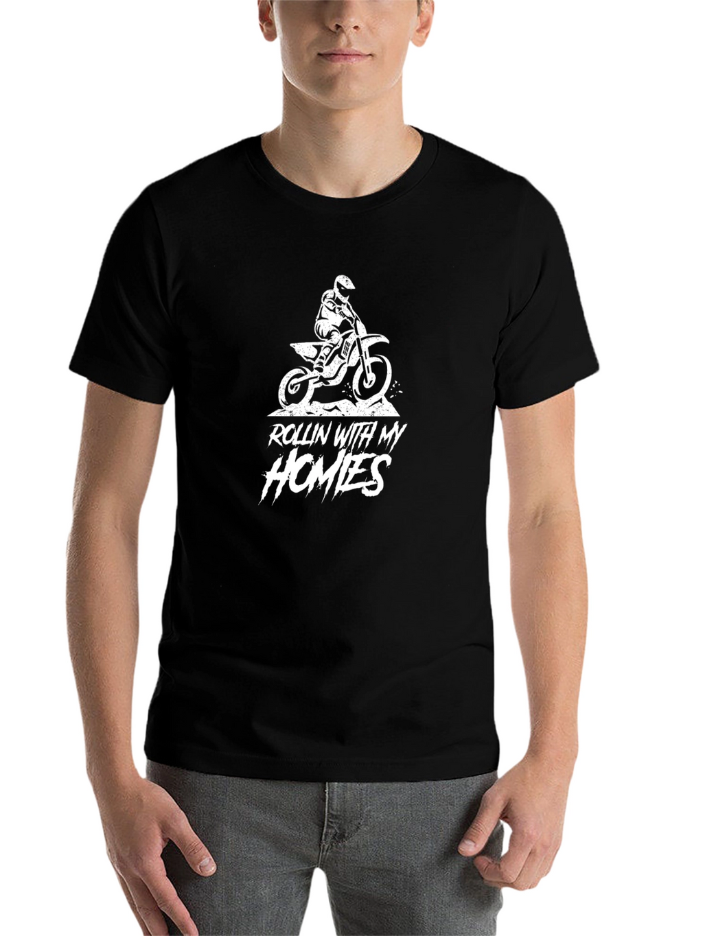 Rollin With My Homies Dirt Bike T-Shirt