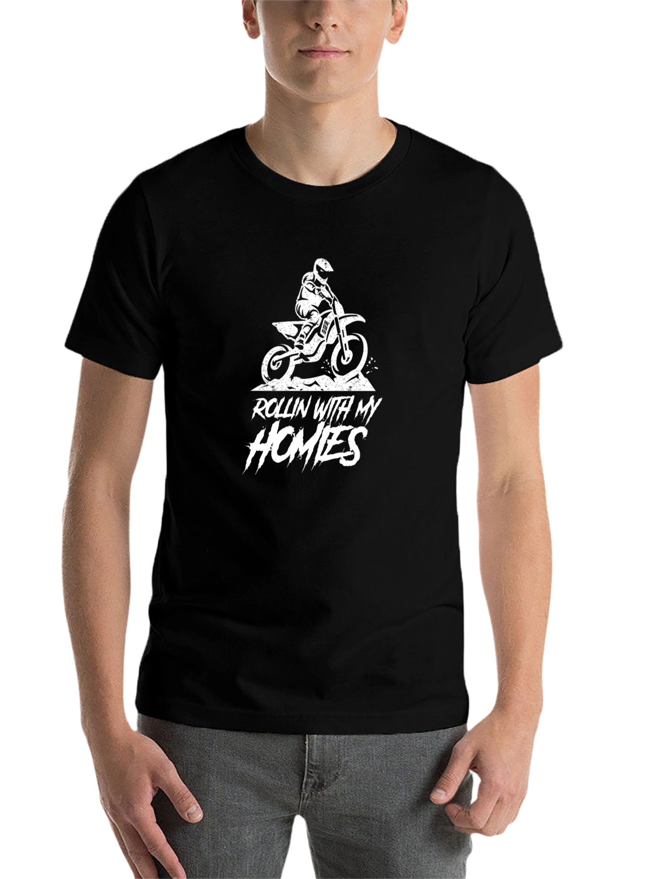 Rollin With My Homies Dirt Bike T-Shirt