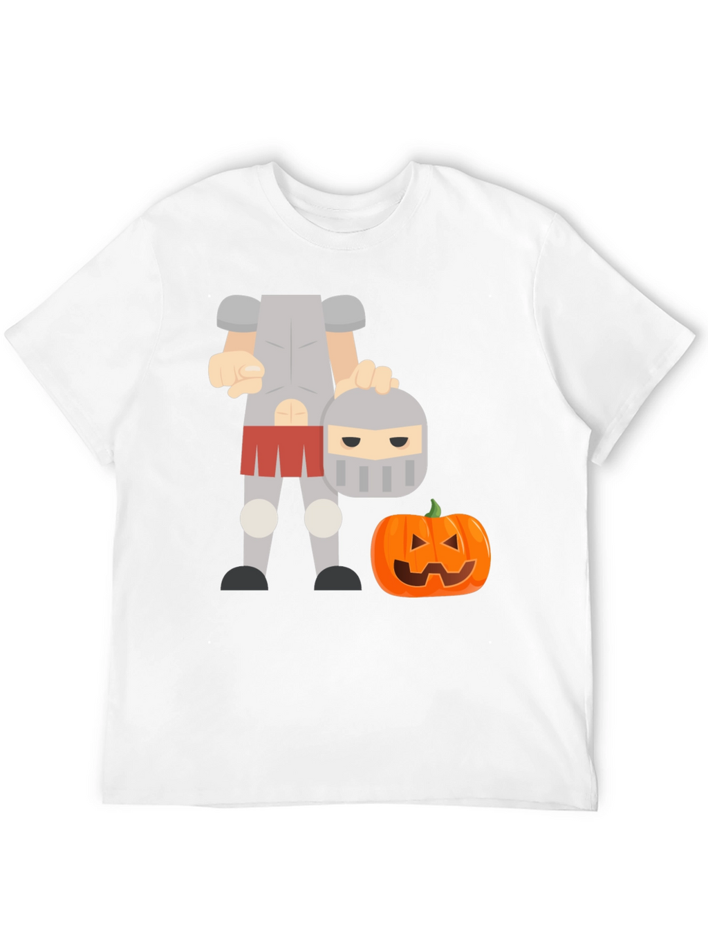 Halloween Knight Pumpkin T-Shirt