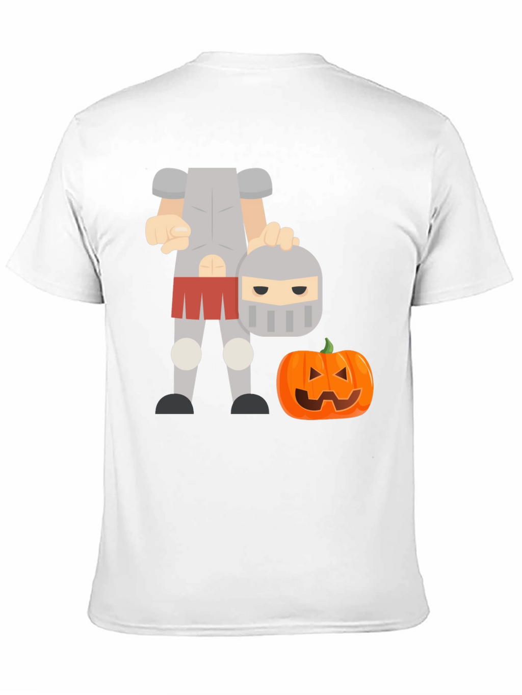 Halloween Knight Pumpkin T-Shirt