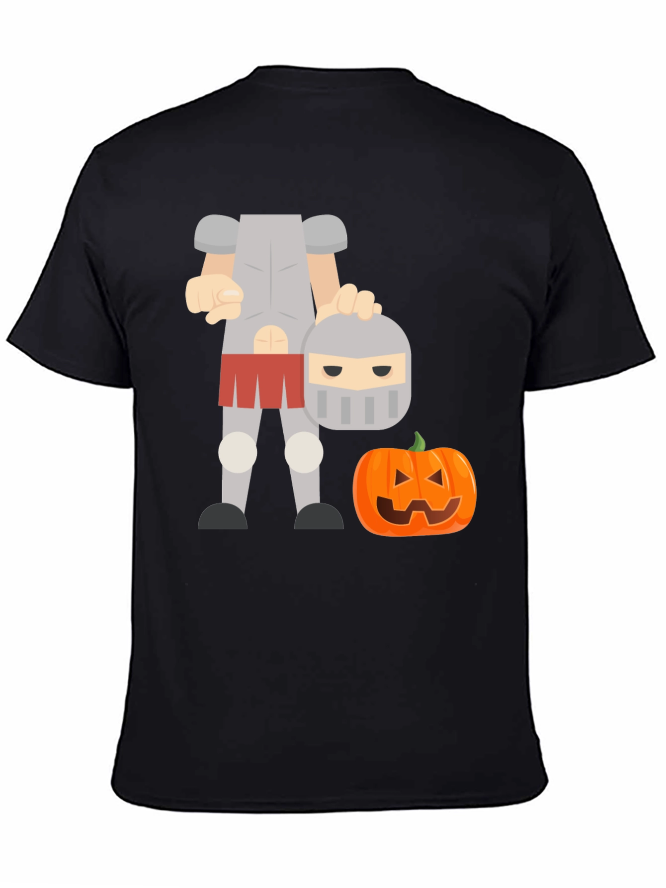 Halloween Knight Pumpkin T-Shirt