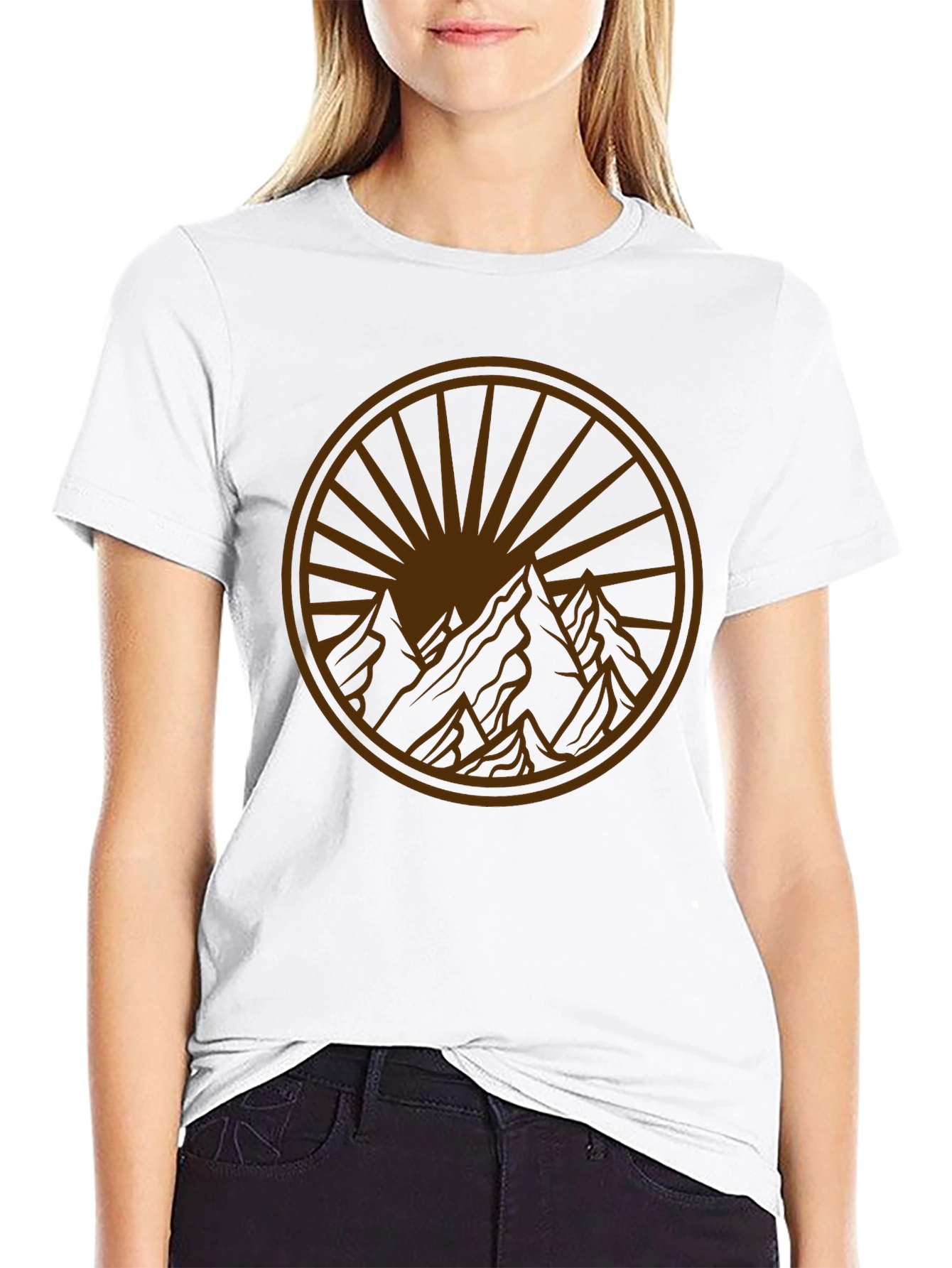 Mountain Peak Graphic Tee - Adventure Awaits!