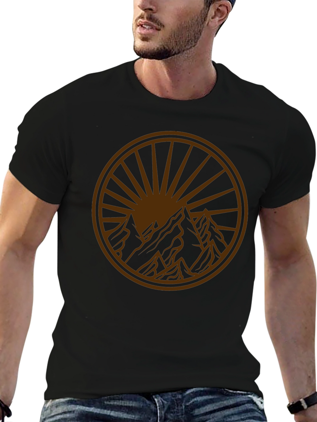 Mountain Peak Graphic Tee - Adventure Awaits!