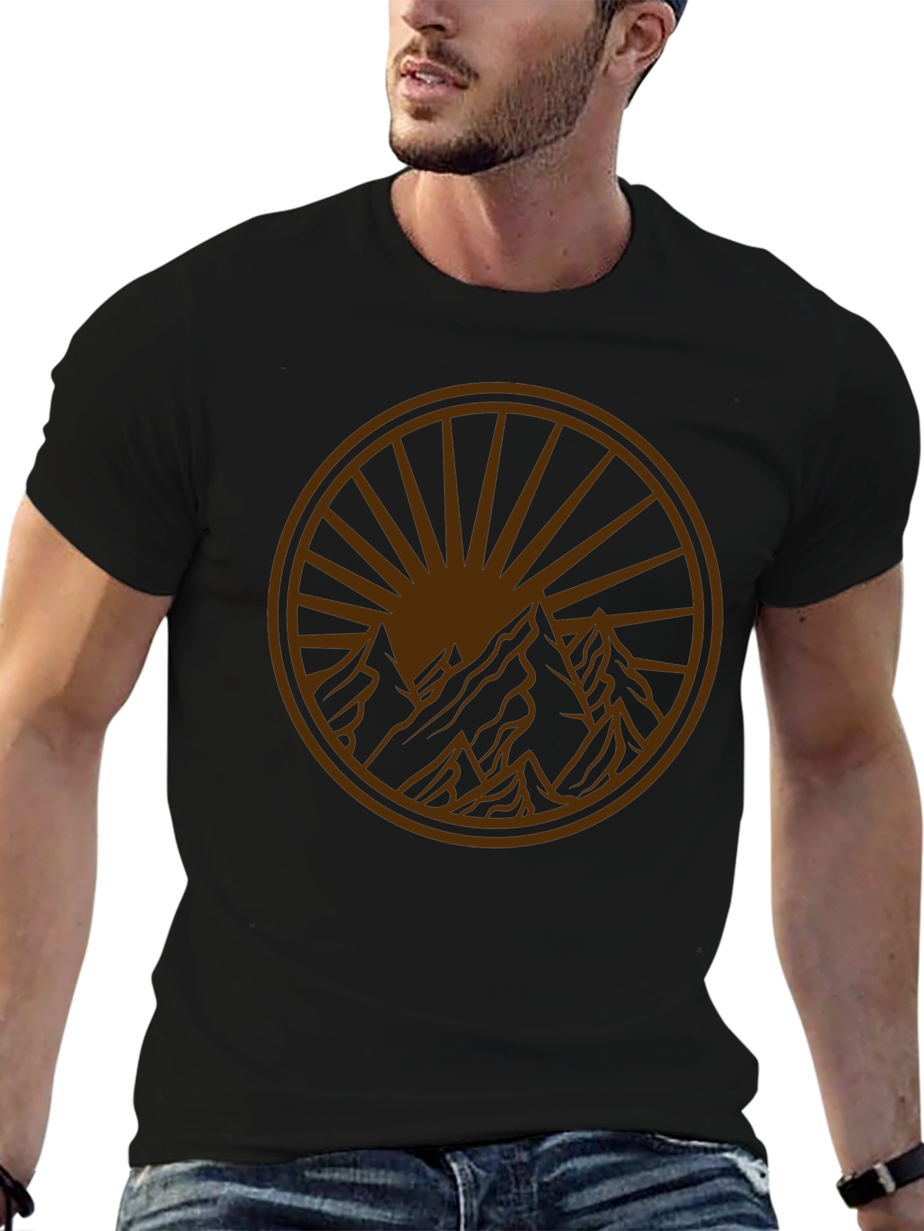 Mountain Peak Graphic Tee - Adventure Awaits!
