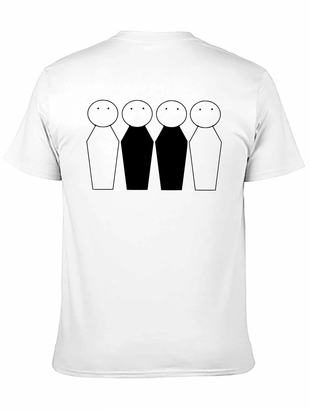 Minimalist Stick Figure T-Shirt
