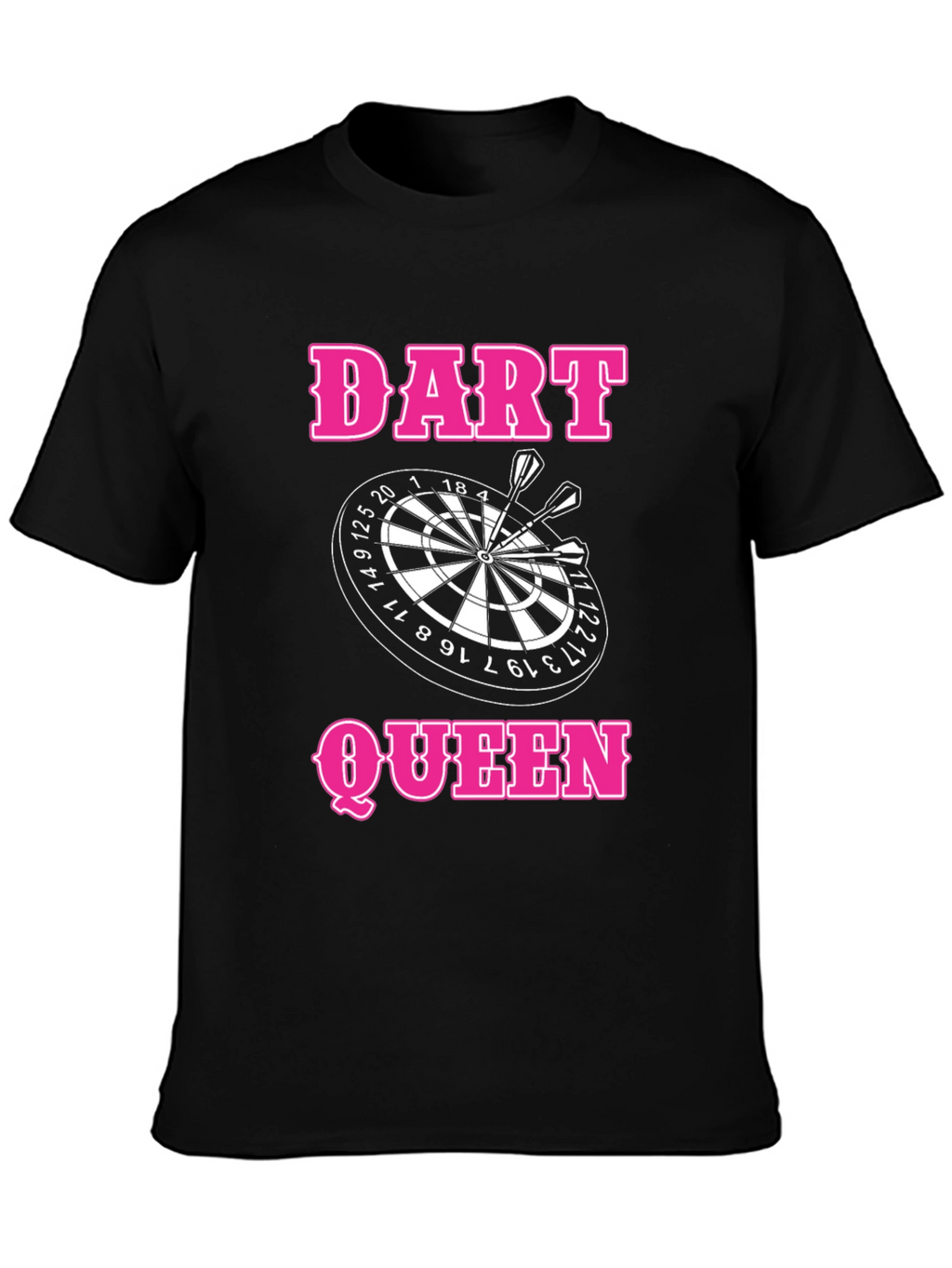 Dart Queen Graphic T-Shirt - Darts Lover Tee