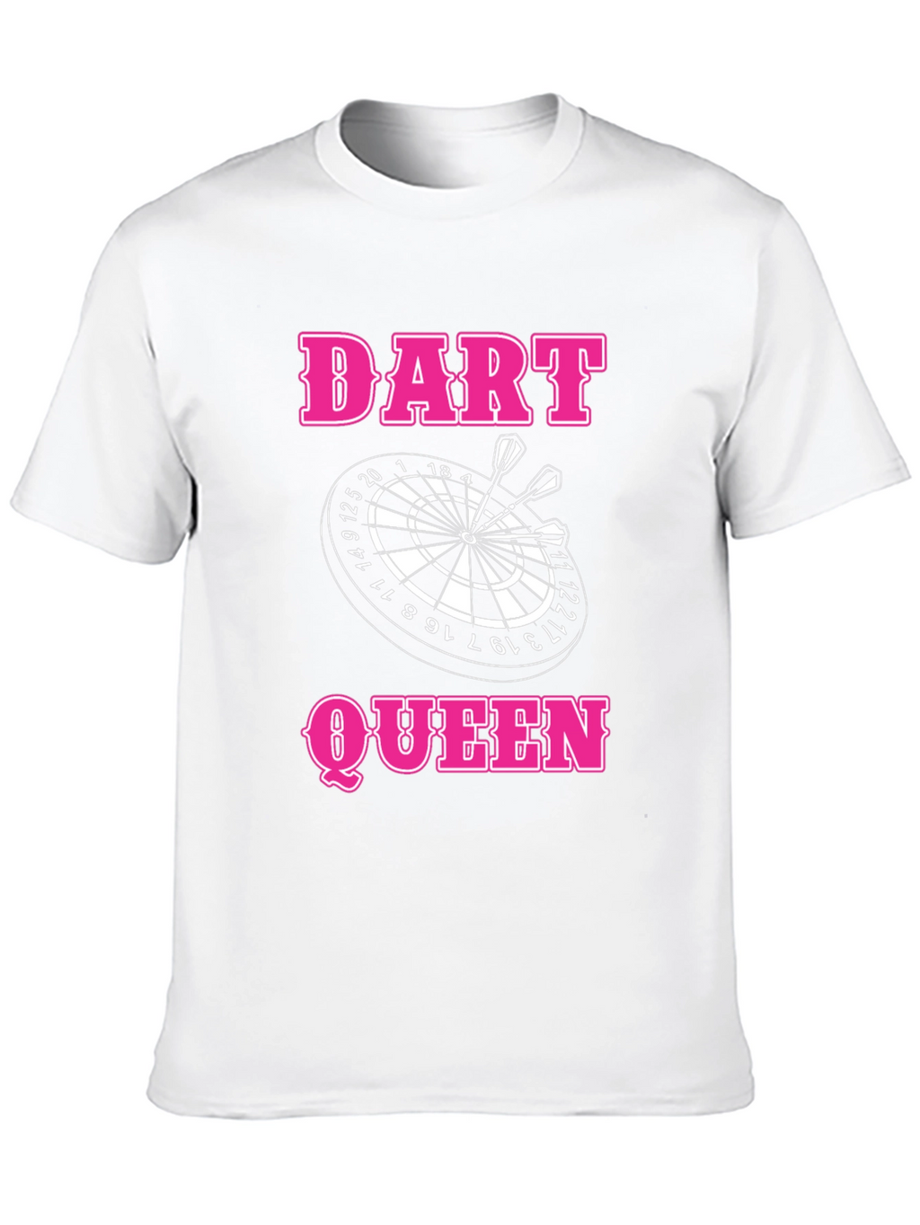 Dart Queen Graphic T-Shirt - Darts Lover Tee