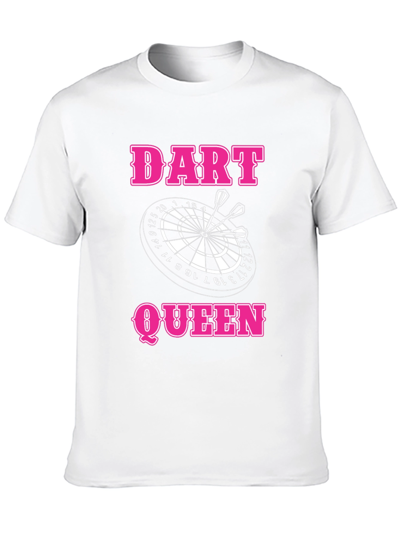Dart Queen Graphic T-Shirt - Darts Lover Tee