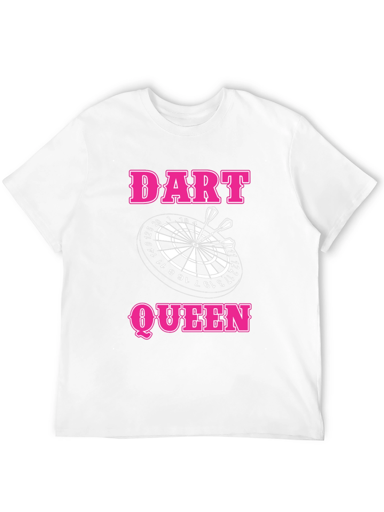 Dart Queen Graphic T-Shirt - Darts Lover Tee