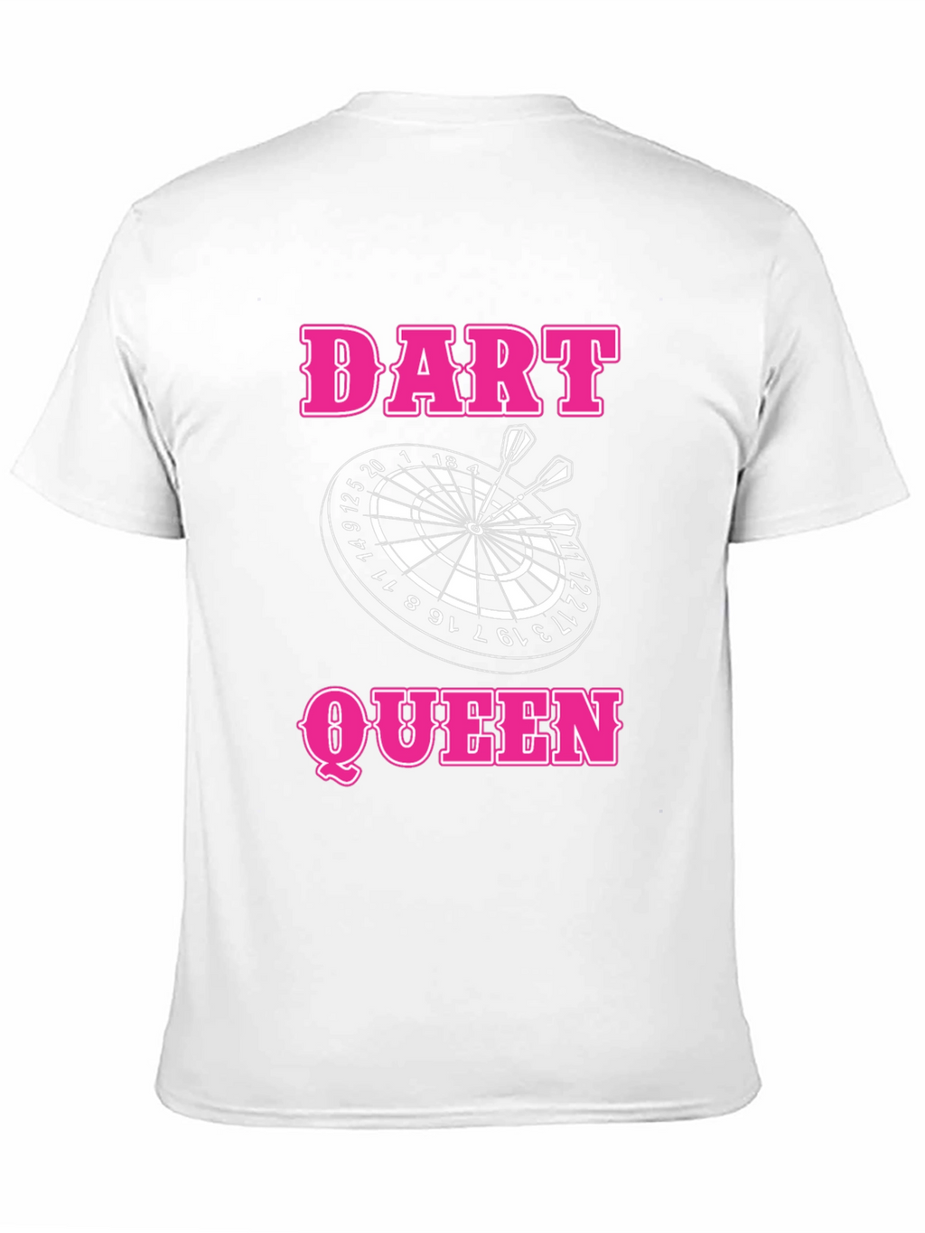 Dart Queen Graphic T-Shirt - Darts Lover Tee