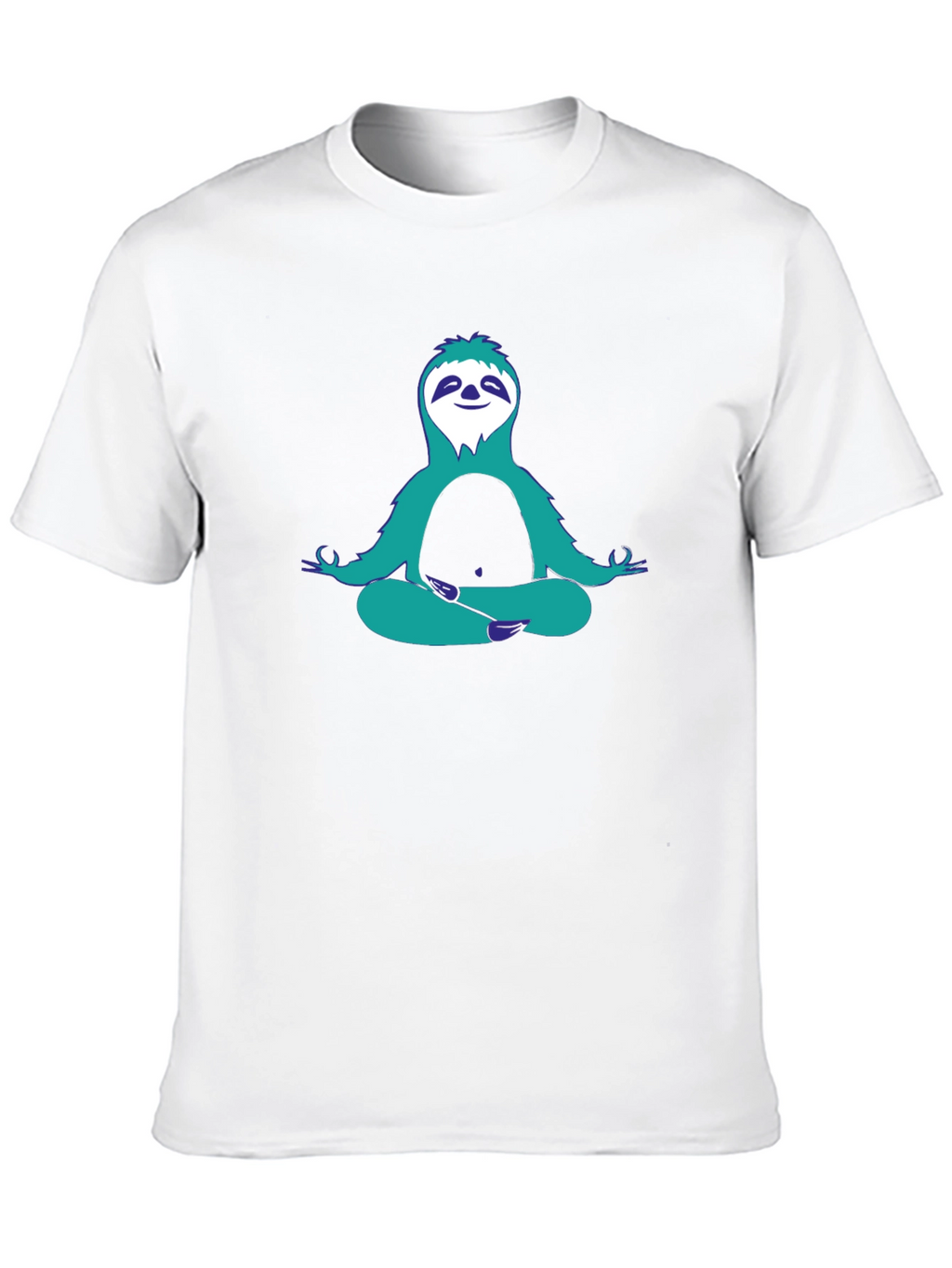 Meditating Sloth Graphic Tee