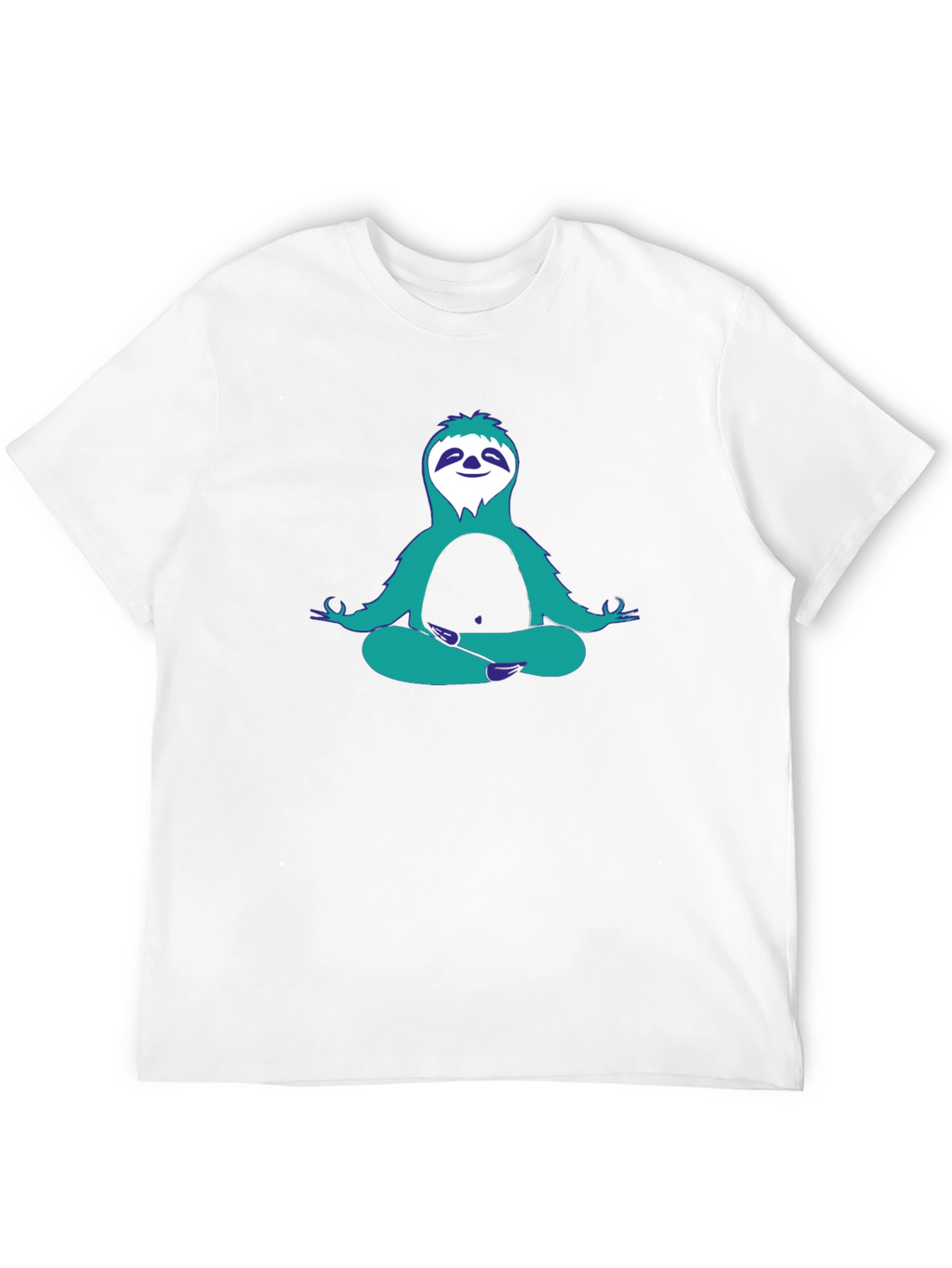 Meditating Sloth Graphic Tee
