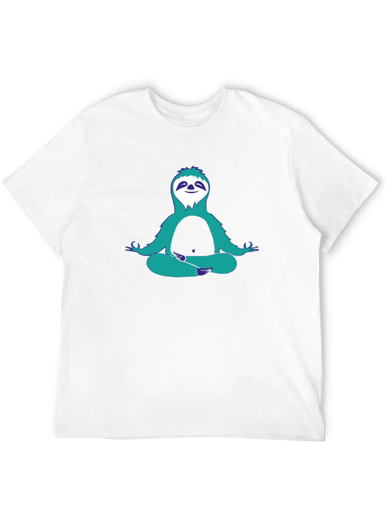 Meditating Sloth Graphic Tee