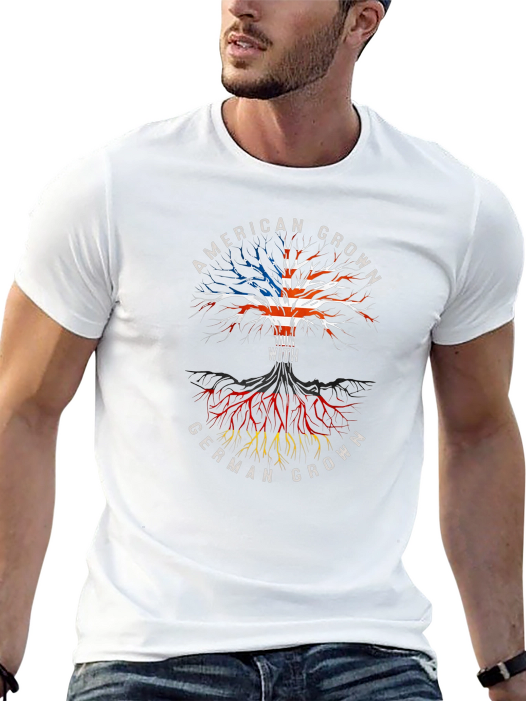 American Grown with German Grown T-Shirt