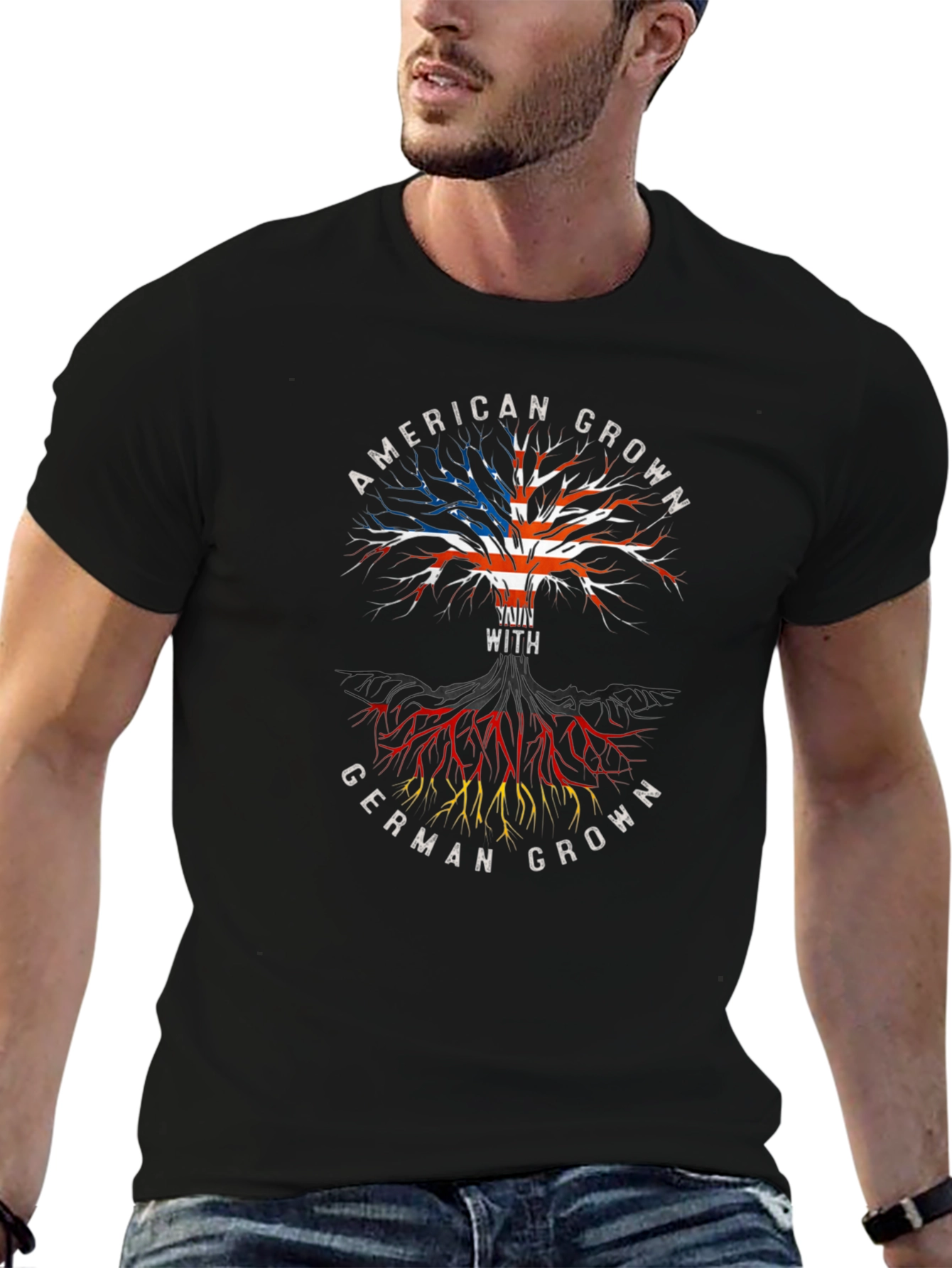 American Grown with German Grown T-Shirt