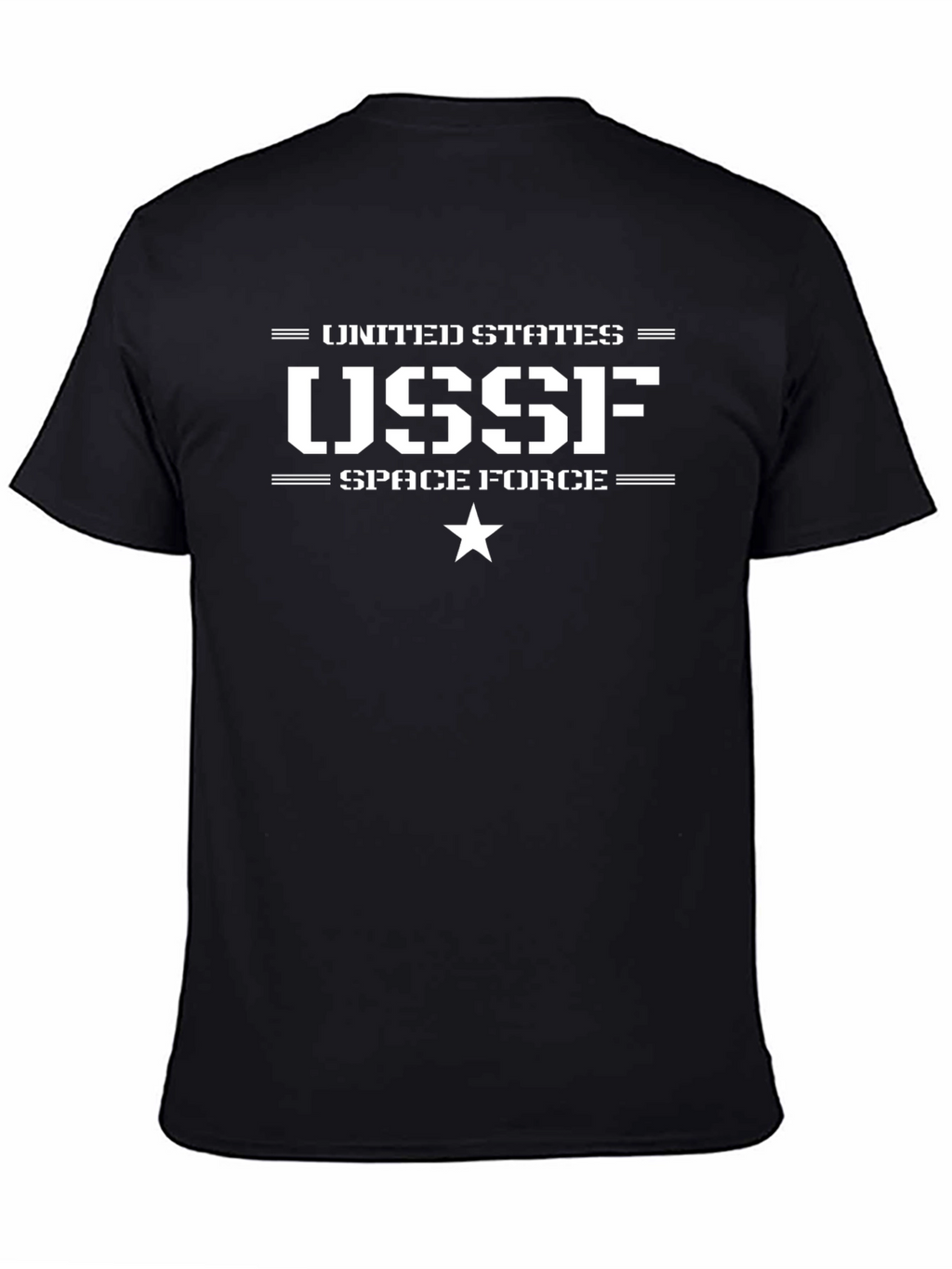 USSF Space Force Graphic Tee - Black