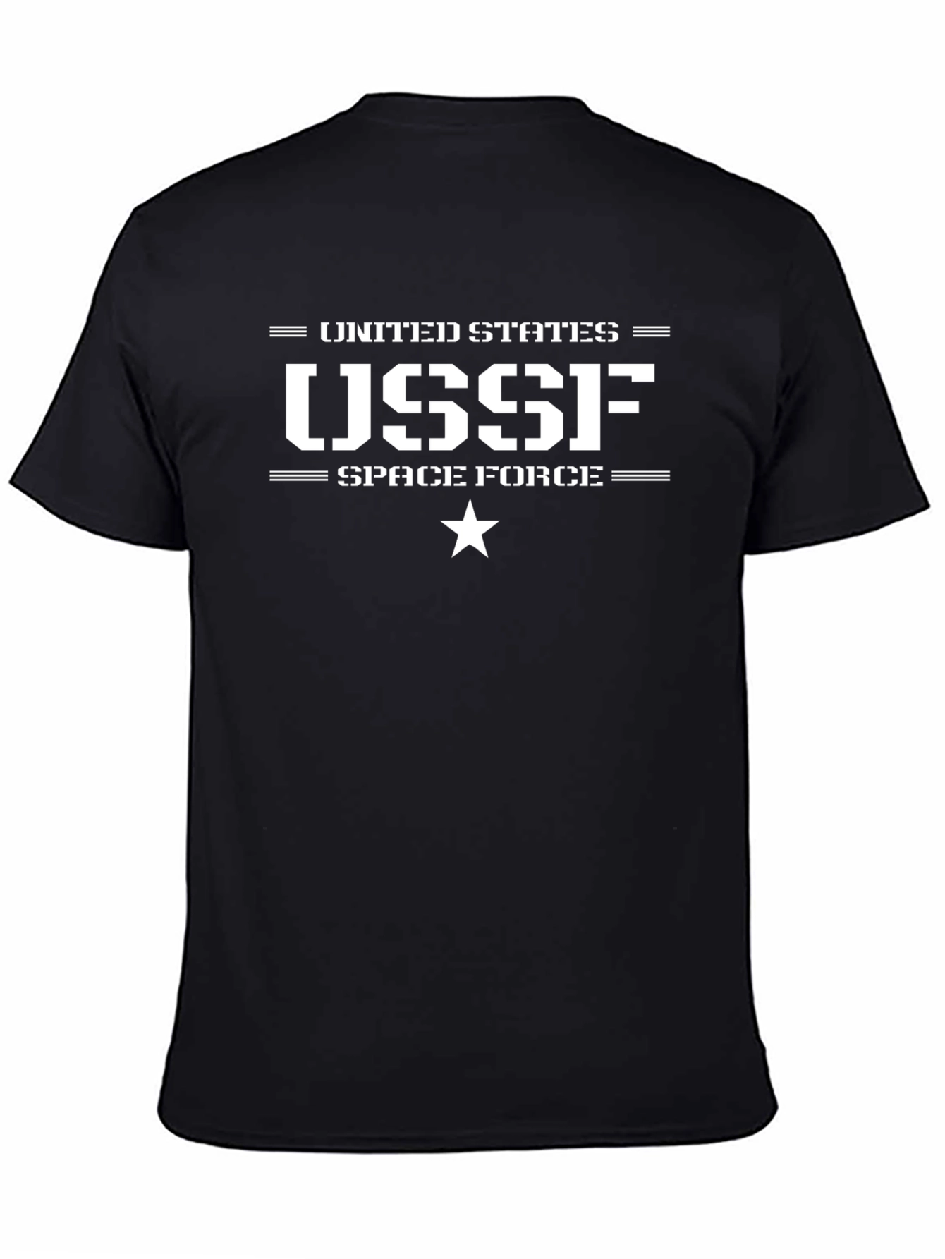 USSF Space Force Graphic Tee - Black