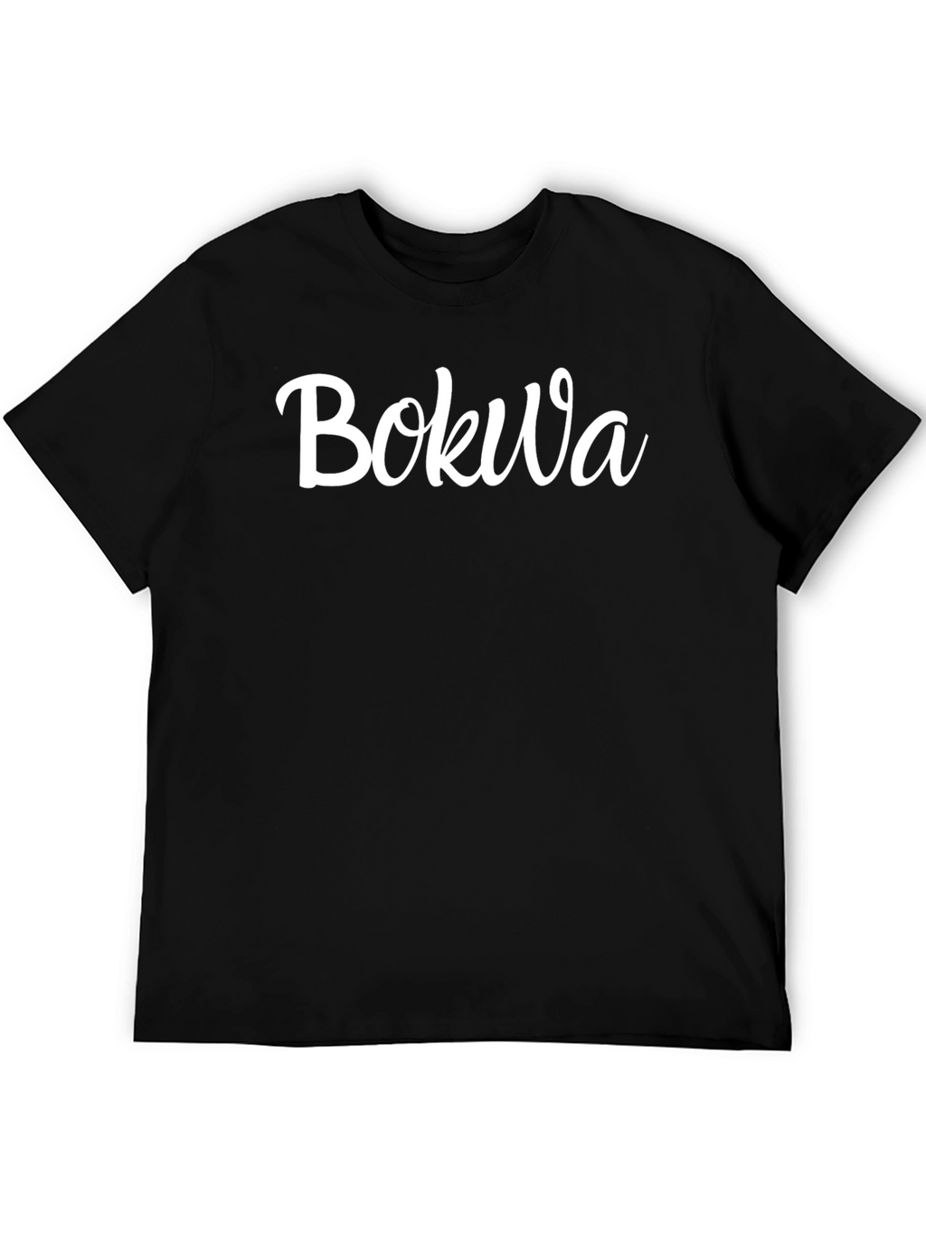 BokWa Black T-Shirt - Stylish Casual Wear