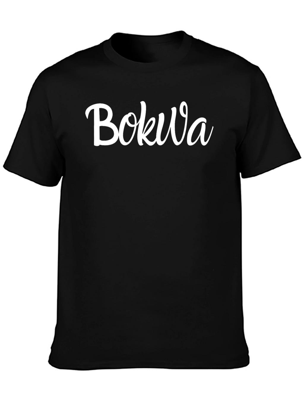 BokWa Black T-Shirt - Stylish Casual Wear