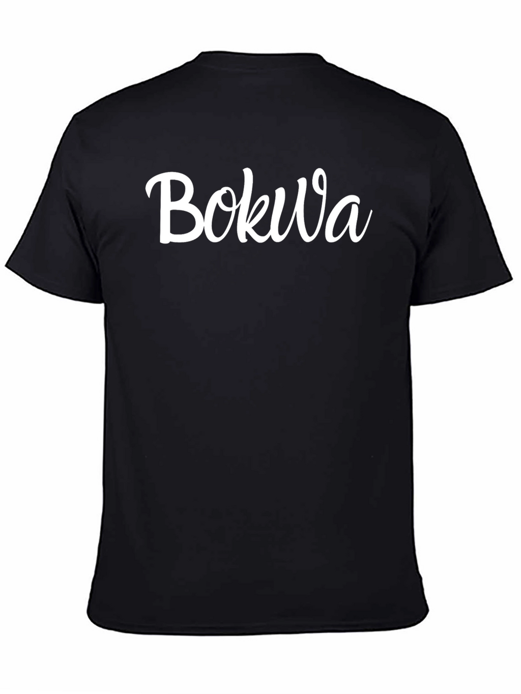 BokWa Black T-Shirt - Stylish Casual Wear