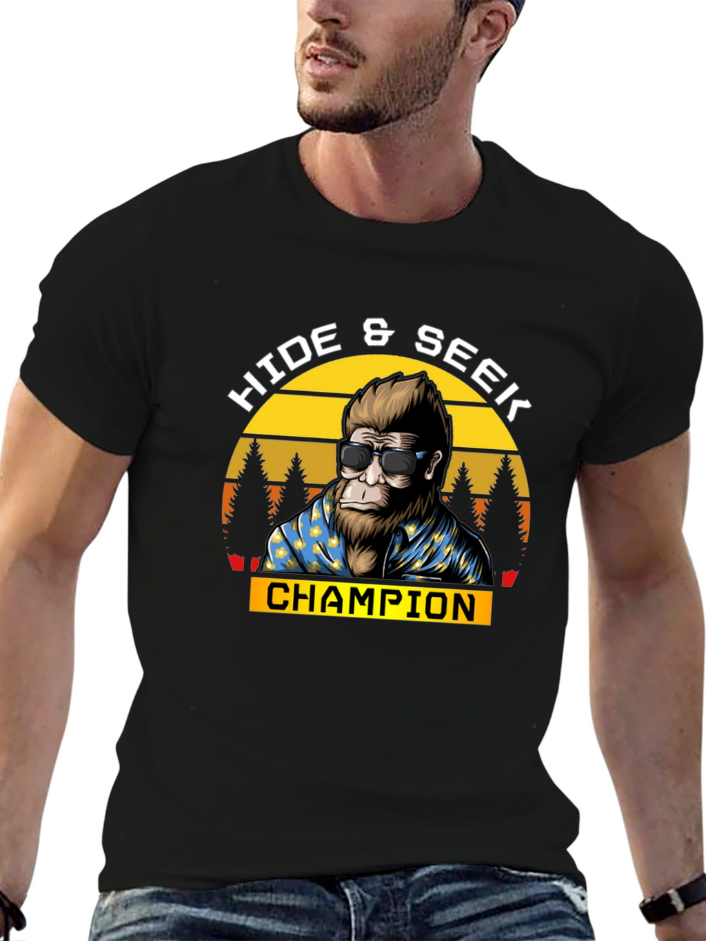 Hide & Seek Champion Bigfoot T-Shirt