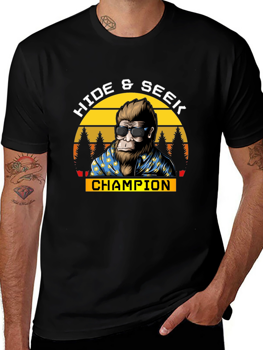 Hide & Seek Champion Bigfoot T-Shirt