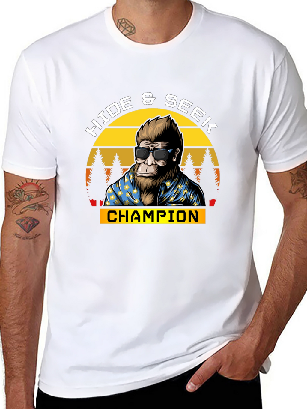 Hide & Seek Champion Bigfoot T-Shirt