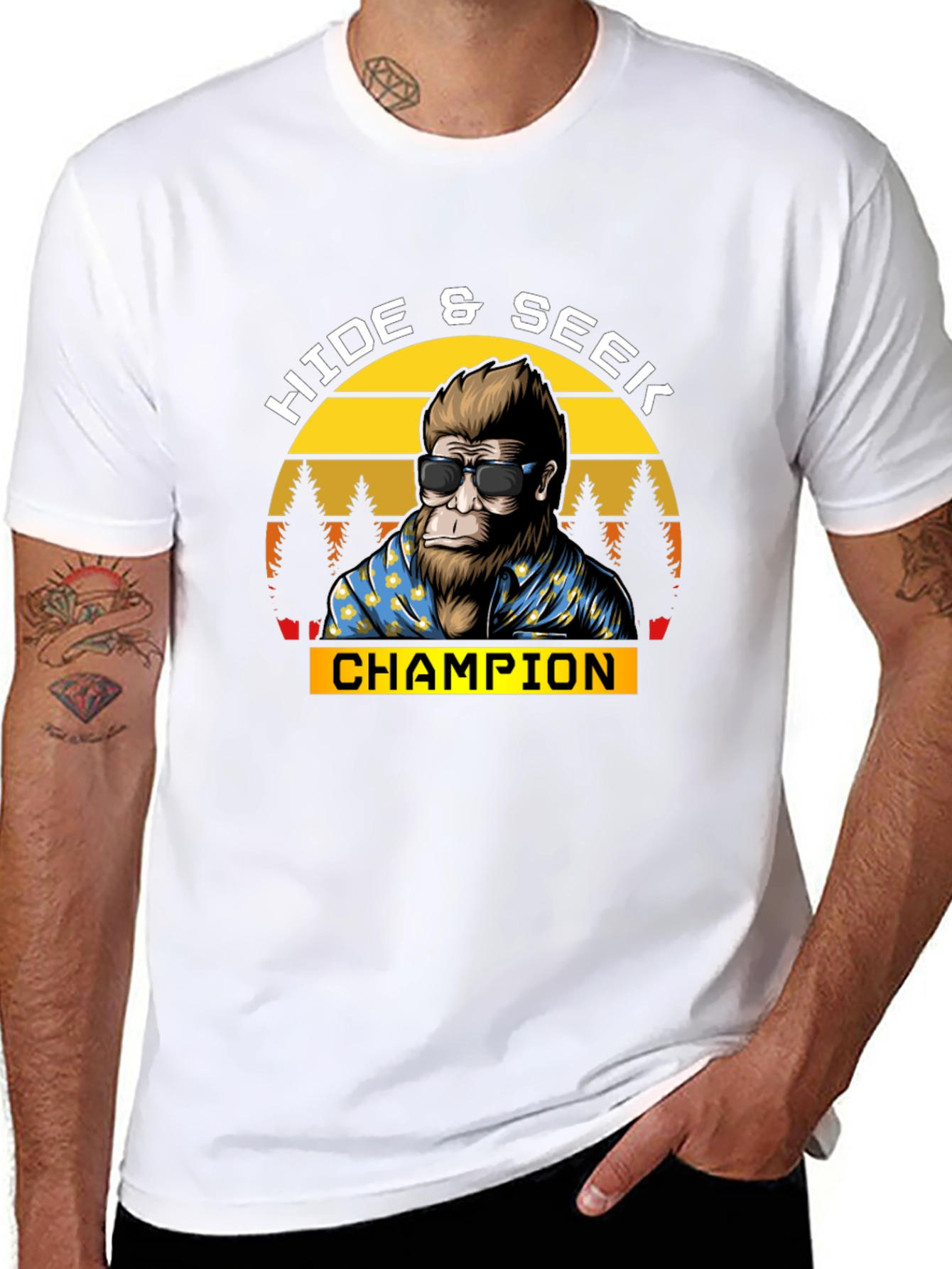 Hide & Seek Champion Bigfoot T-Shirt