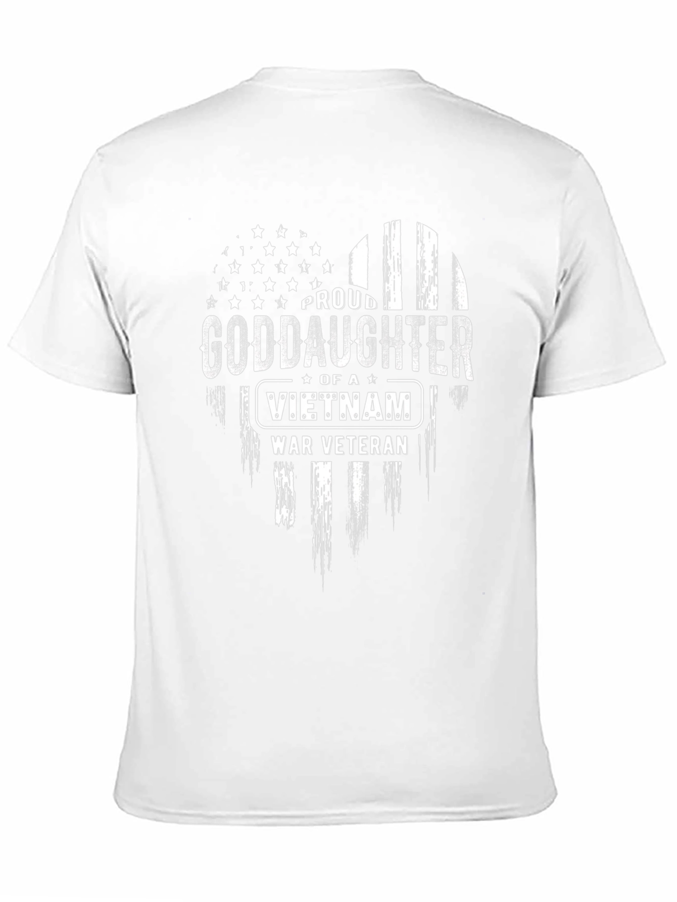 Proud Goddaughter Vietnam War Veteran Graphic T-Shirt